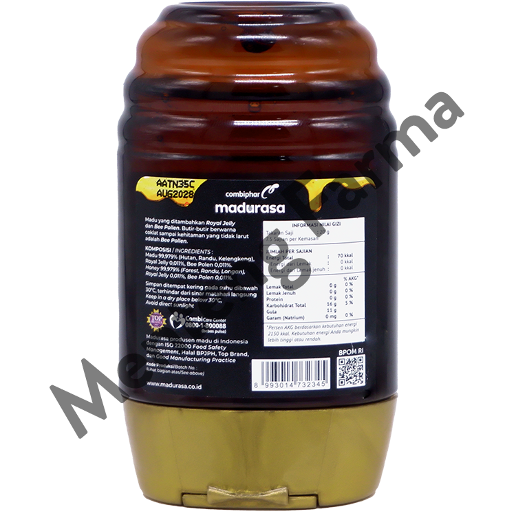 Madurasa Premium 150 Gram - Madu Dengan Royal Jelly dan Bee Pollen