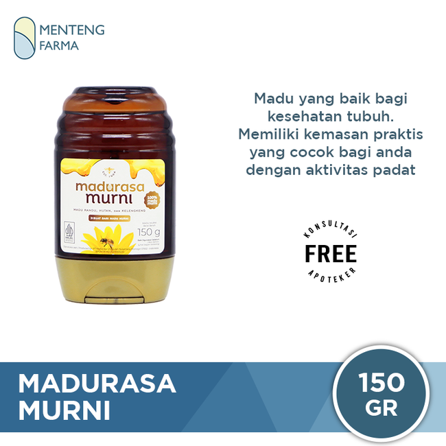 Madurasa Murni 150 Gram - Kombinasi Madu Murni Pilihan