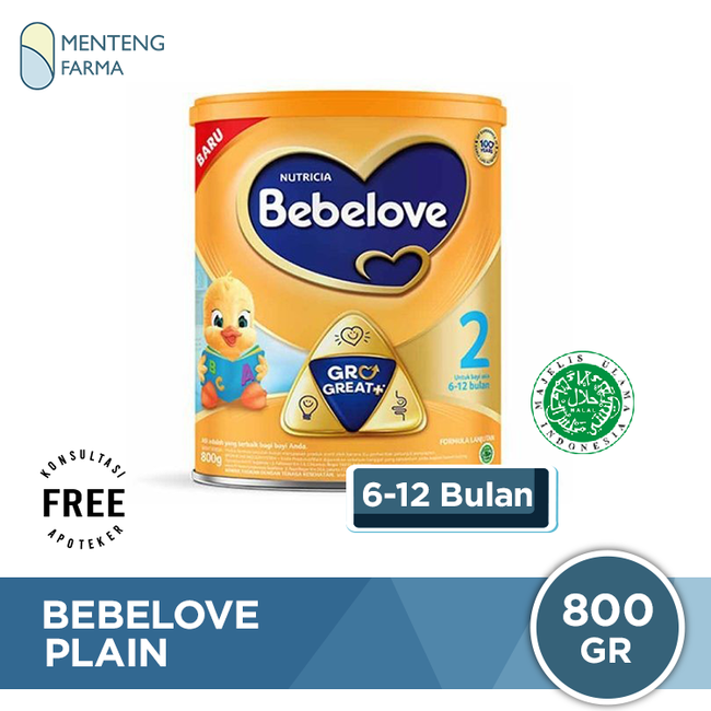 Bebelove 2 (6 - 12 Bulan) Formula Bayi Bubuk 800 Gram
