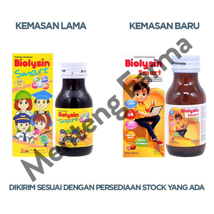 Biolysin Smart Syrup 60 mL - Sirup Multivitamin Anak