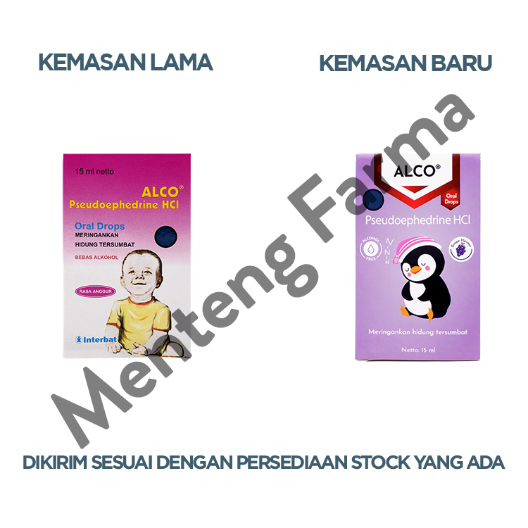 Alco Oral Drops 15 ml - Meringankan Hidung Tersumbat pada Anak
