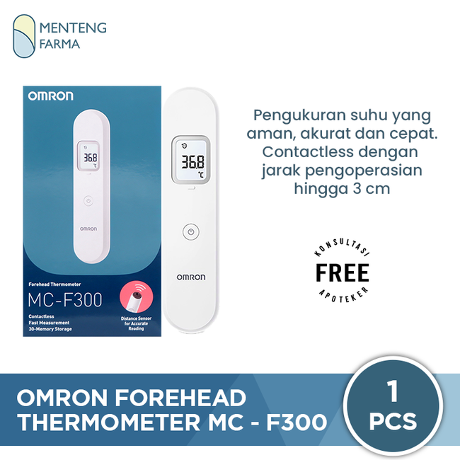 Omron Forehead Thermometer MC-F300 - Termometer Dahi Digital