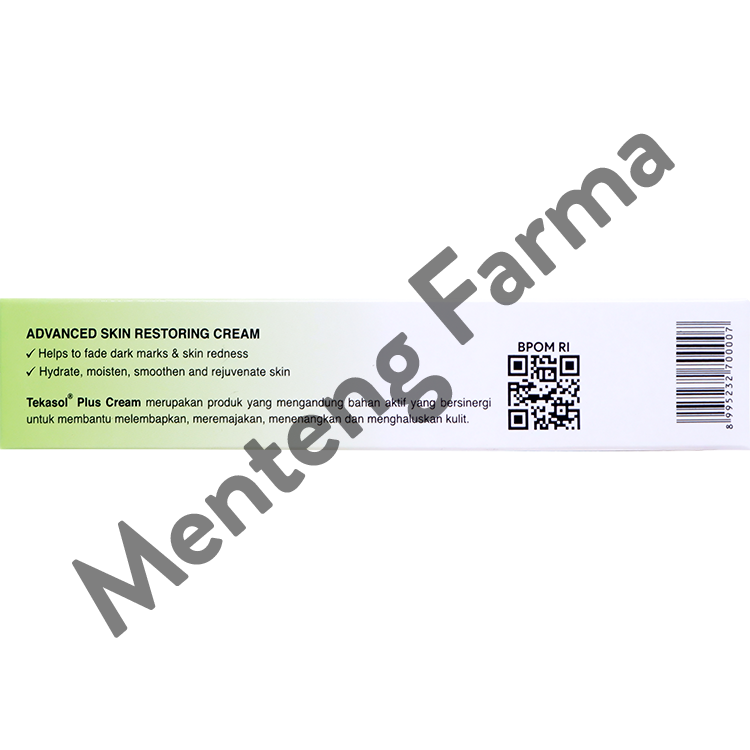 Tekasol Plus Cream 10 g - Menyamarkan Bekas Luka