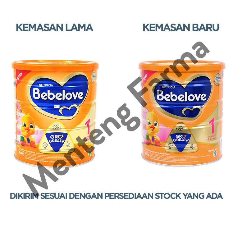 Bebelove 1 (0 - 6 Bulan) Formula Bayi Bubuk 800 Gram