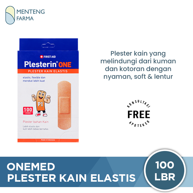 Onemed Plesterin One Kain Elastis 100 Lembar - Plester Luka