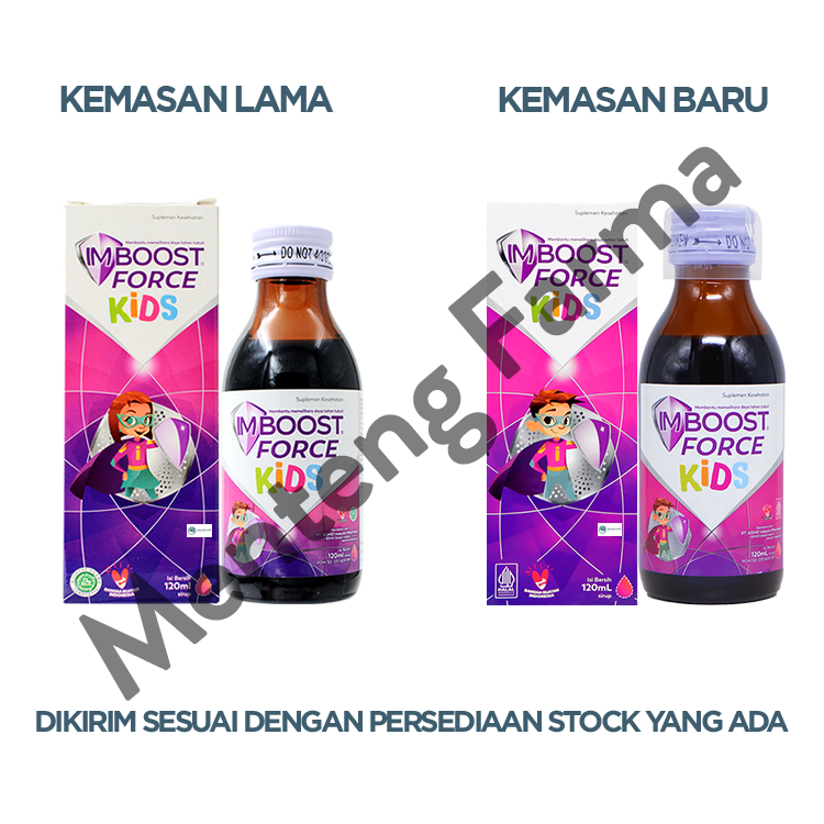 Imboost Force Kids Syrup 120 mL - Suplemen Penambah Imun Tubuh