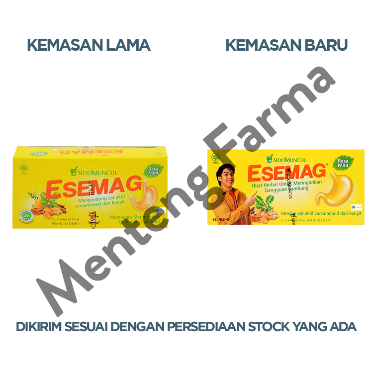 Esemag 10 mL 5 Sachet - Sirup Pereda Gangguan Lambung / Maag