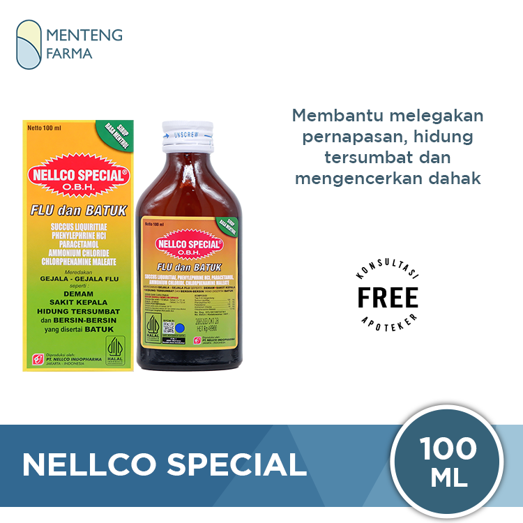 Nellco Special 100 mL - Obat Batuk