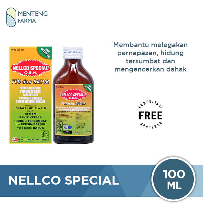 Nellco Special 100 mL - Obat Batuk