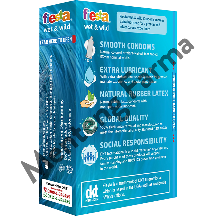 Kondom Fiesta Wet & Wild