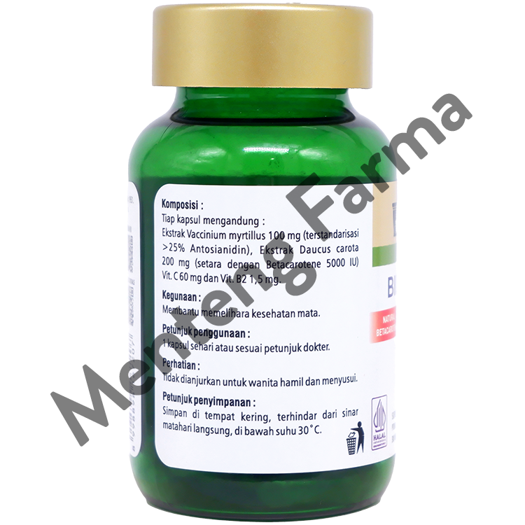 Sido Muncul Bilberry 30 Kapsul - Suplemen Kesehatan Mata