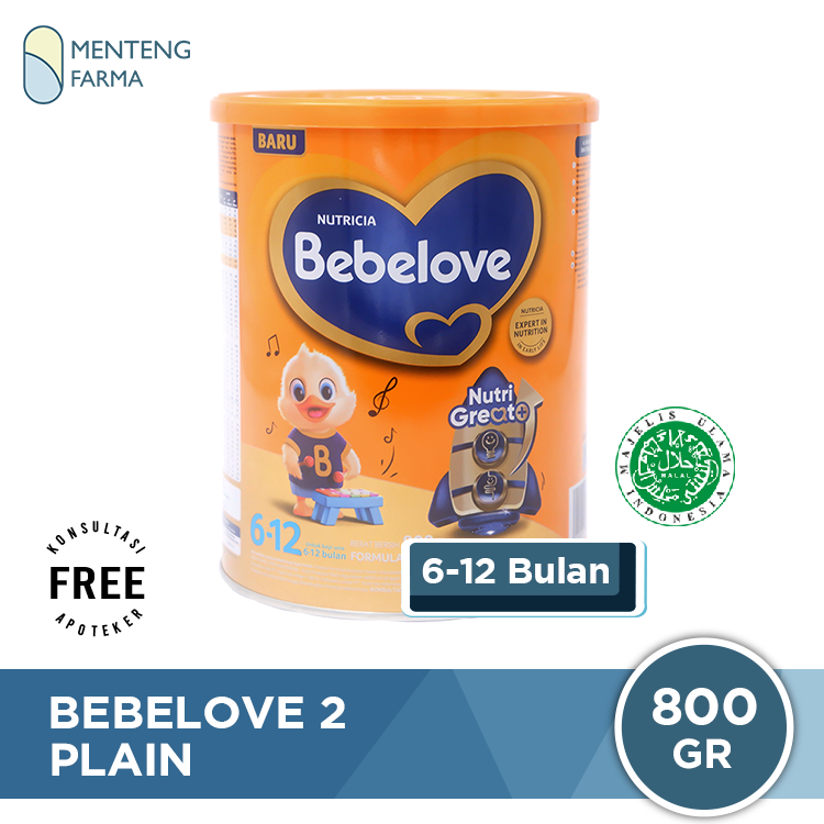 Bebelove 2 (6 - 12 Bulan) Formula Bayi Bubuk 800 Gram