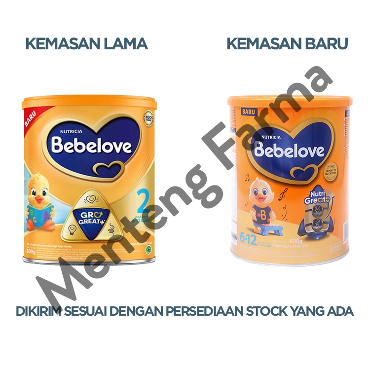 Bebelove 2 (6 - 12 Bulan) Formula Bayi Bubuk 800 Gram
