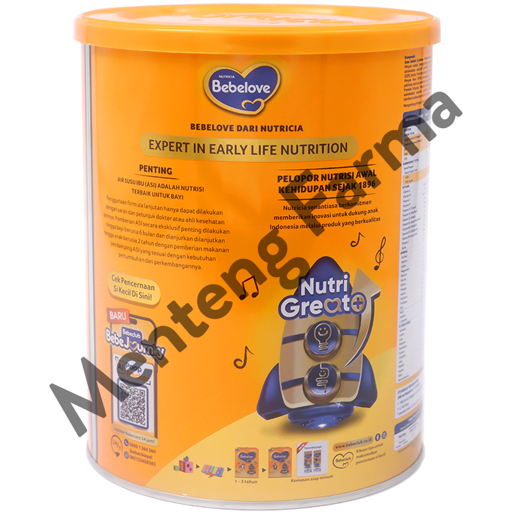 Bebelove 2 (6 - 12 Bulan) Formula Bayi Bubuk 800 Gram
