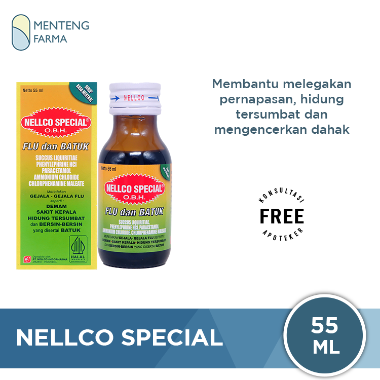 Nellco Special 55 mL - Obat Batuk dan Flu