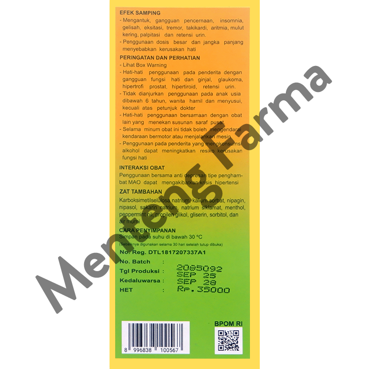 Nellco Special 55 mL - Obat Batuk dan Flu