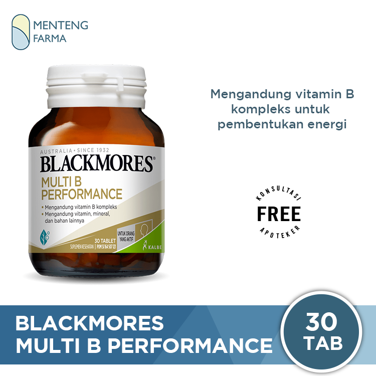 Blackmores Executive B Isi 30 Tablet - Memelihara Kesehatan Tubuh
