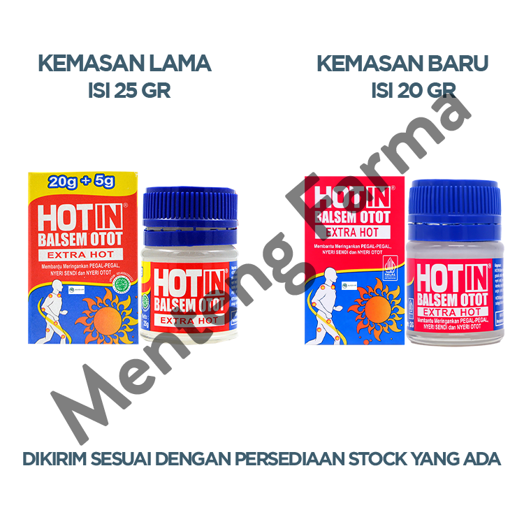Hot In Balsem Otot Extra Hot - Pereda Pegal Linu dan Nyeri Sendi