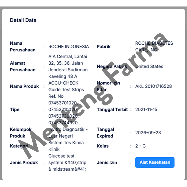 Accu-Chek Guide 50 Test Strip - Tes Strip Gula Darah