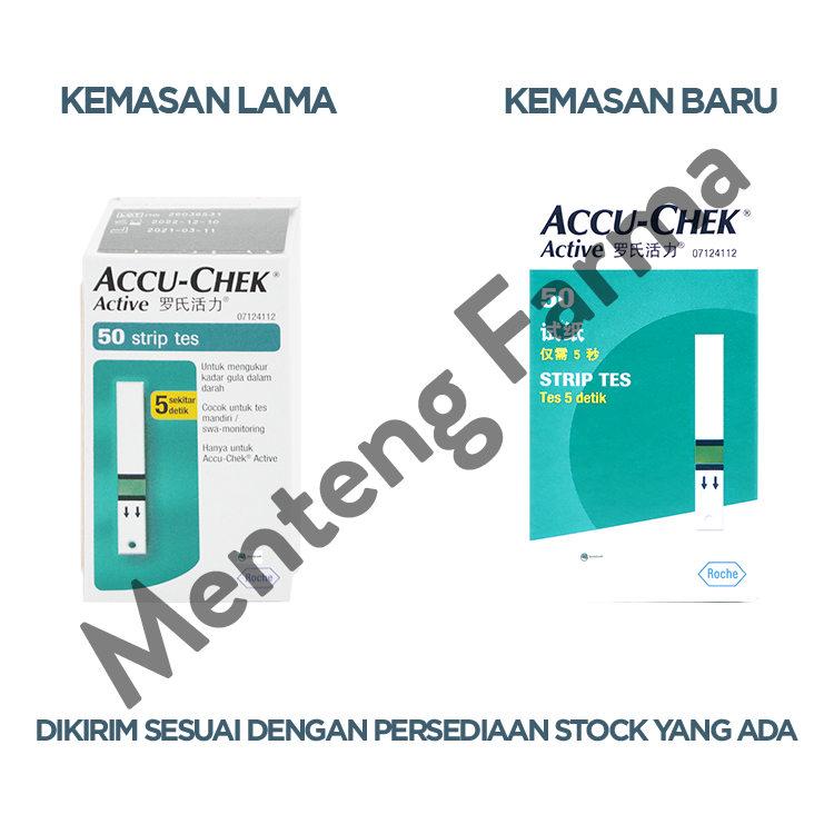 Accu-Chek Active 50 Test Strip - Tes Strip Gula Darah