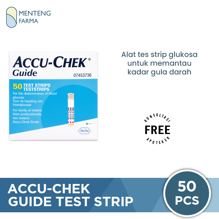 Accu-Chek Guide 50 Test Strip - Tes Strip Gula Darah
