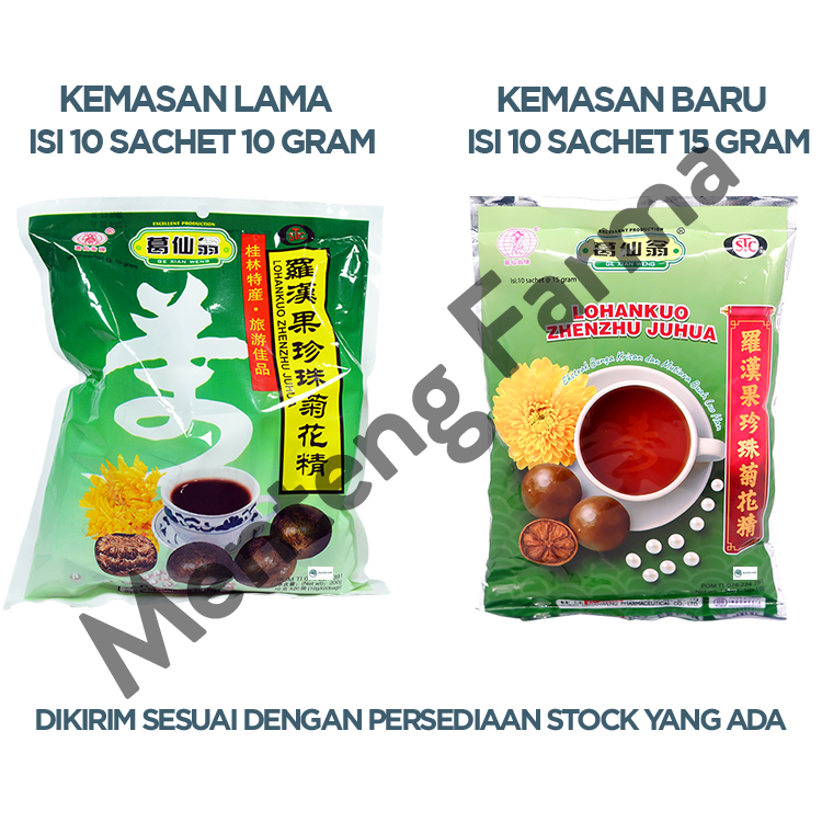 Lohankuo Zhenzhu Juhua (Dengan Chrysanthemum) - Isi 10