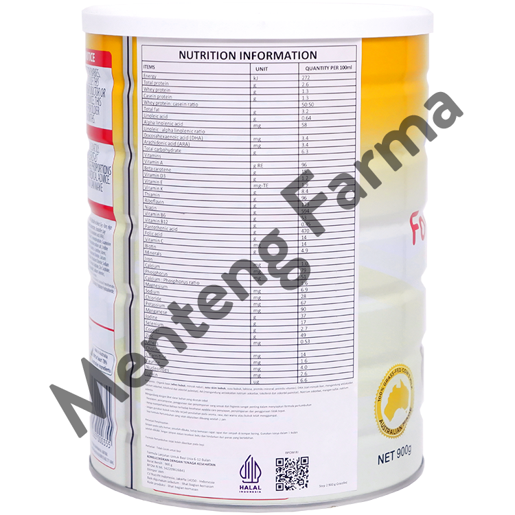 Nature One Dairy Follow-On Step 2 900 Gr - Susu Formula Anak Organik 6-12 Bulan