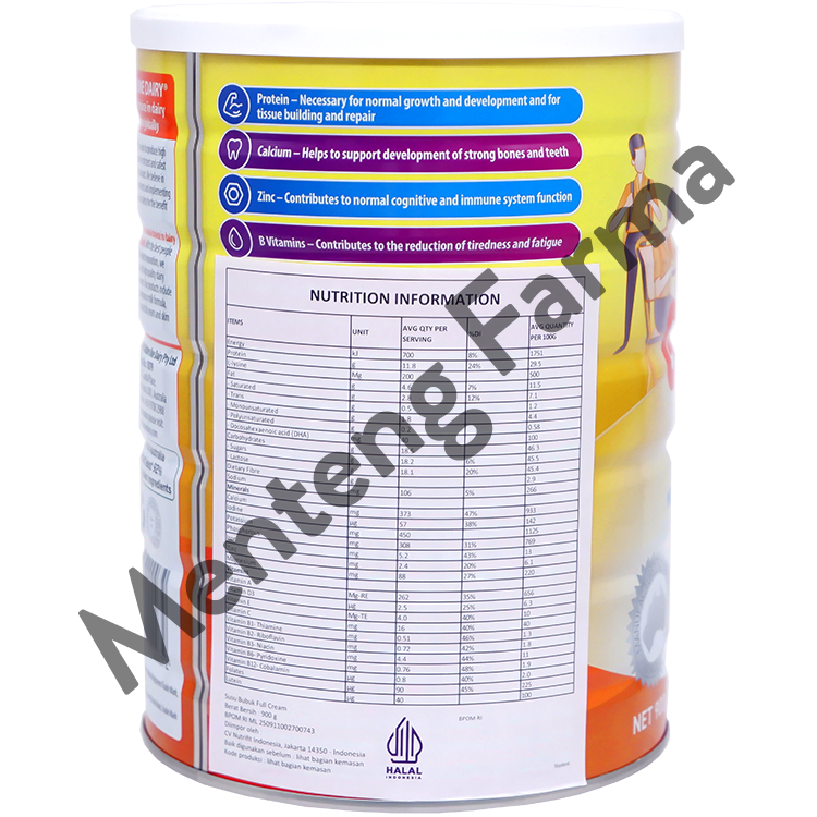 Nature One Dairy Gokids Student 900 Gr - Susu Formula Anak dan Remaja Organik 6 -18 Tahun