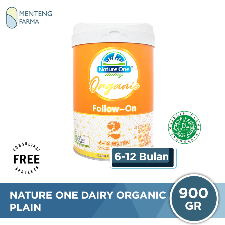 Nature One Dairy Organic Step 2 Follow On 900 Gr - Susu Formula Bayi Organik 6-12 Bulan