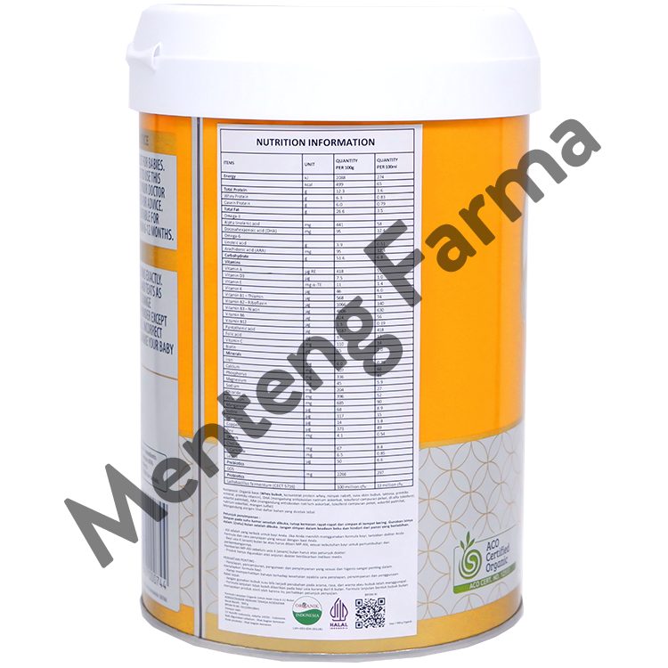 Nature One Dairy Organic Step 2 Follow On 900 Gr - Susu Formula Bayi Organik 6-12 Bulan