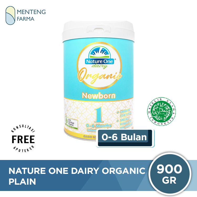 Nature One Dairy Organic Step 1 Infant 900 Gr - Susu Formula Bayi Organik 0-6 Bulan