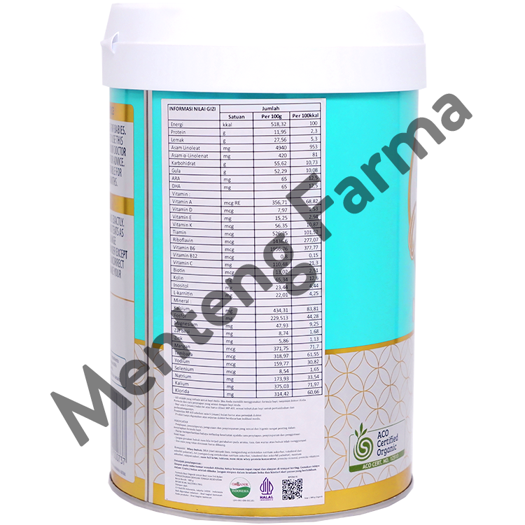 Nature One Dairy Organic Step 1 Infant 900 Gr - Susu Formula Bayi Organik 0-6 Bulan