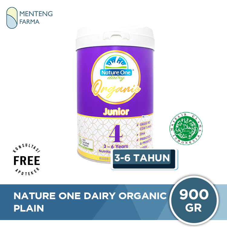 Nature One Dairy Organic Step 4 900 Gr - Susu Formula Anak Organik 3-6 Tahun