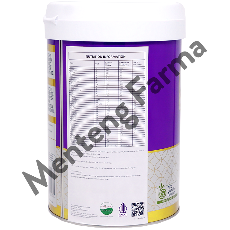 Nature One Dairy Organic Step 4 900 Gr - Susu Formula Anak Organik 3-6 Tahun