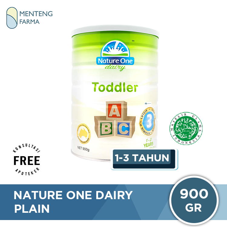 Nature One Dairy Toddler Step 3 900 Gr - Susu Formula Anak Organik 1-3 Tahun