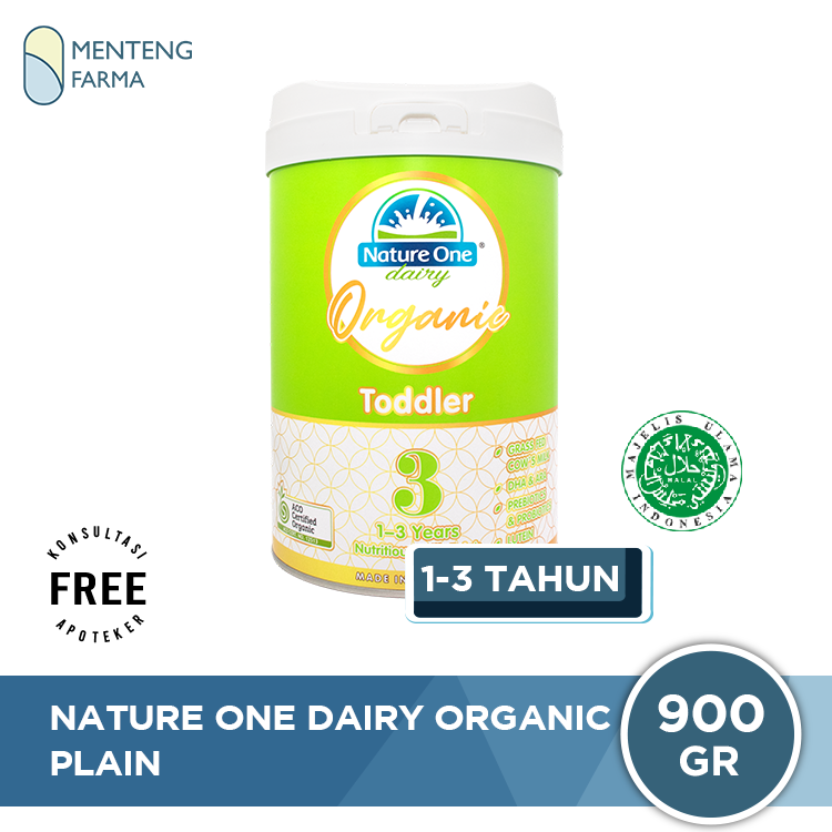 Nature One Dairy Organic Step 3 900 Gr - Susu Formula Anak Organik 1-3 Tahun