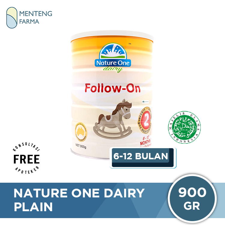Nature One Dairy Follow-On Step 2 900 Gr - Susu Formula Anak Organik 6-12 Bulan
