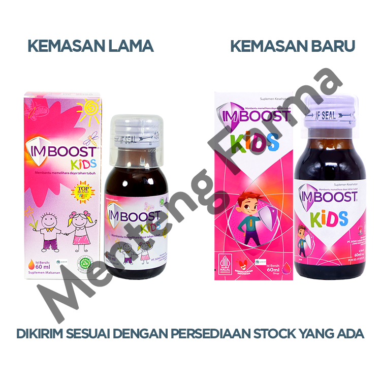 Imboost Kids Syrup 60 ML - Suplemen Penambah Daya Tahan Tubuh Anak