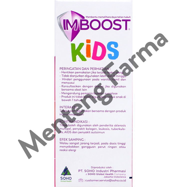 Imboost Kids Syrup 60 ML - Suplemen Penambah Daya Tahan Tubuh Anak