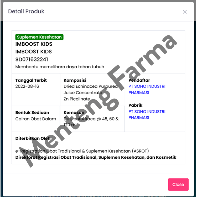 Imboost Kids Syrup 60 ML - Suplemen Penambah Daya Tahan Tubuh Anak