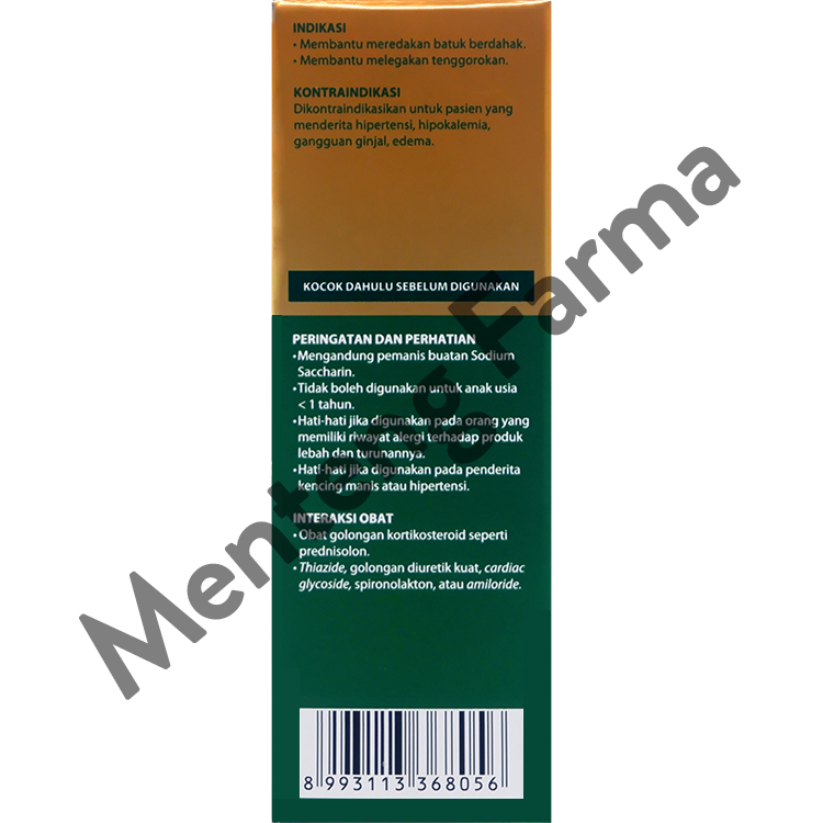 OBH Combi Herbal 100 Ml - Obat Batuk Herbal