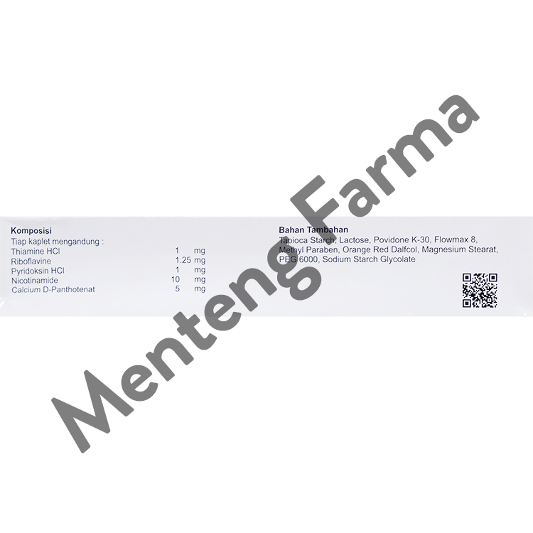 Vitamin B Complex Novapharin 10 Tablet - Suplemen Vitamin B