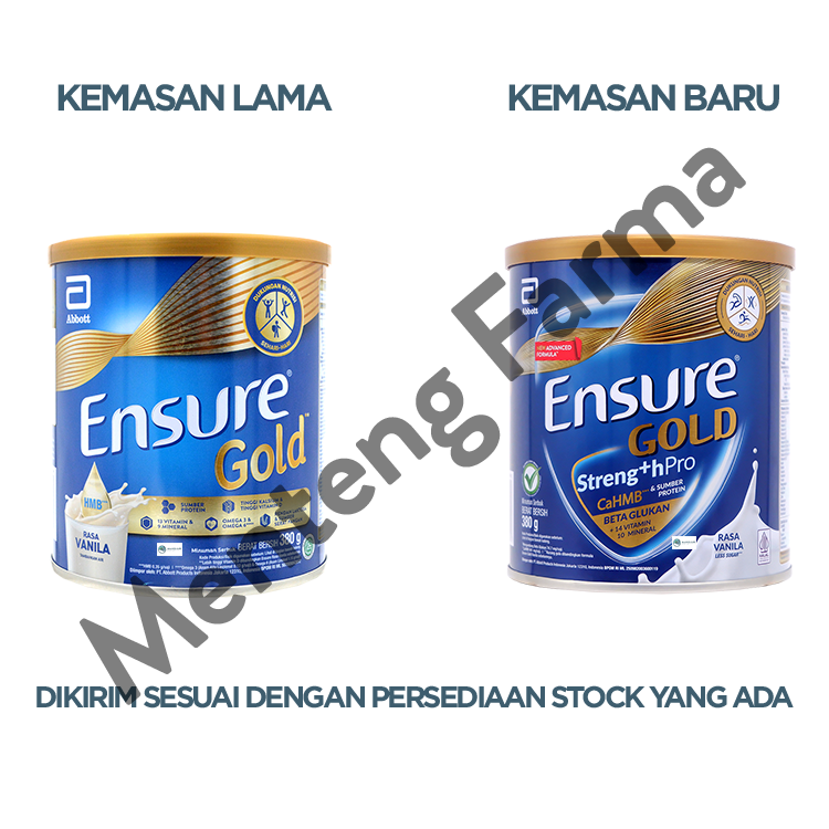 Ensure Vanila 380 Gram - Susu Penambah Nutrisi Dewasa Rendah Laktosa