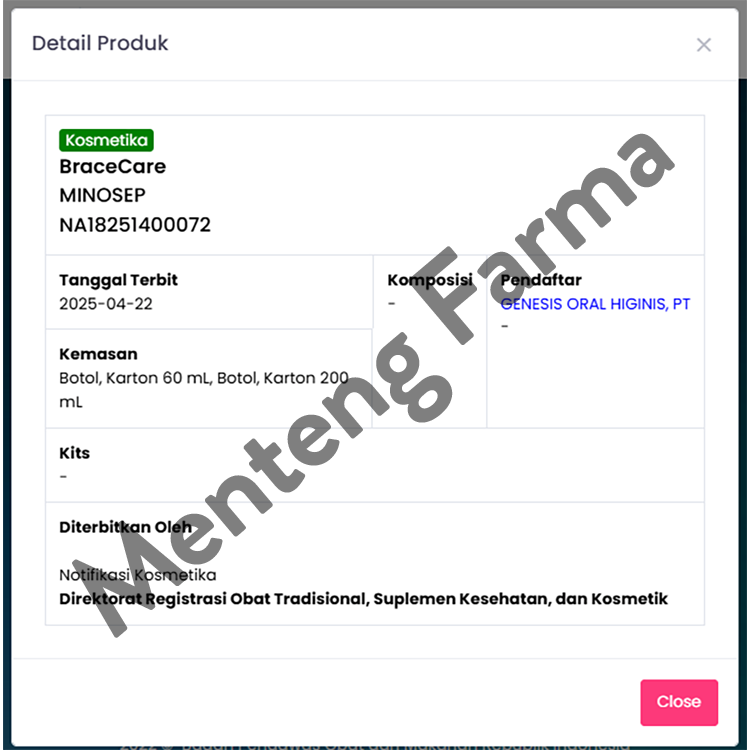 Minosep Brace Care Antiseptic Mouthwash & Garge 200 mL - Obat Kumur Antiseptik Behel (Kawat Gigi)