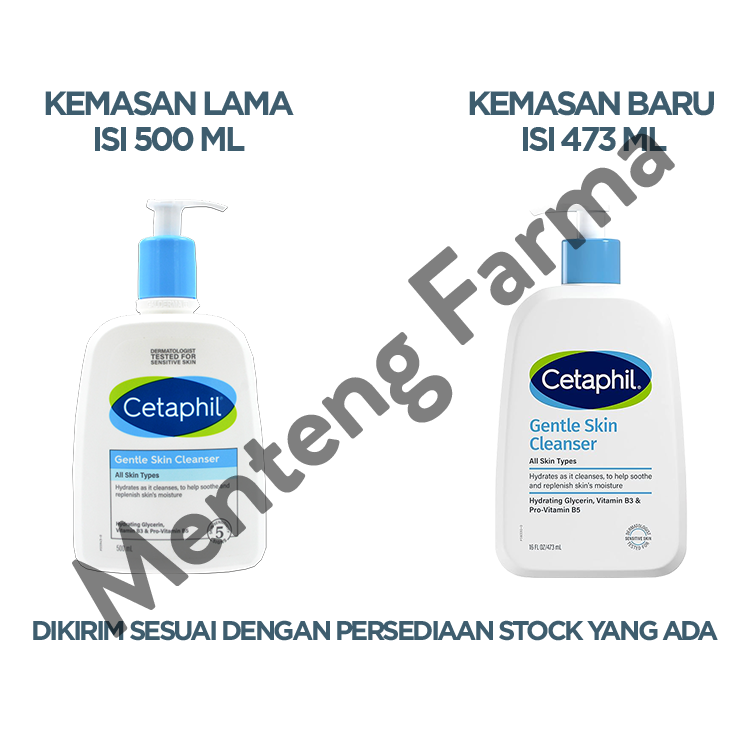 Cetaphil Gentle Skin Cleanser 473 mL | Pembersih Wajah dan Tubuh