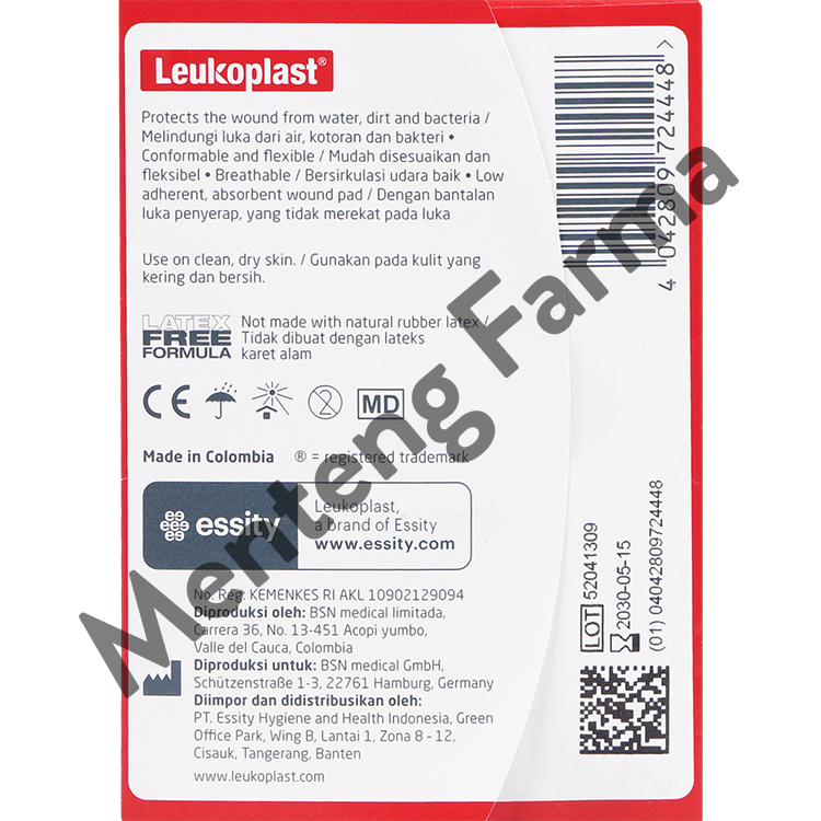 Leukoplast Aqua Pro Mix isi 6 - Plaster Luka Lentur dan Tahan Air