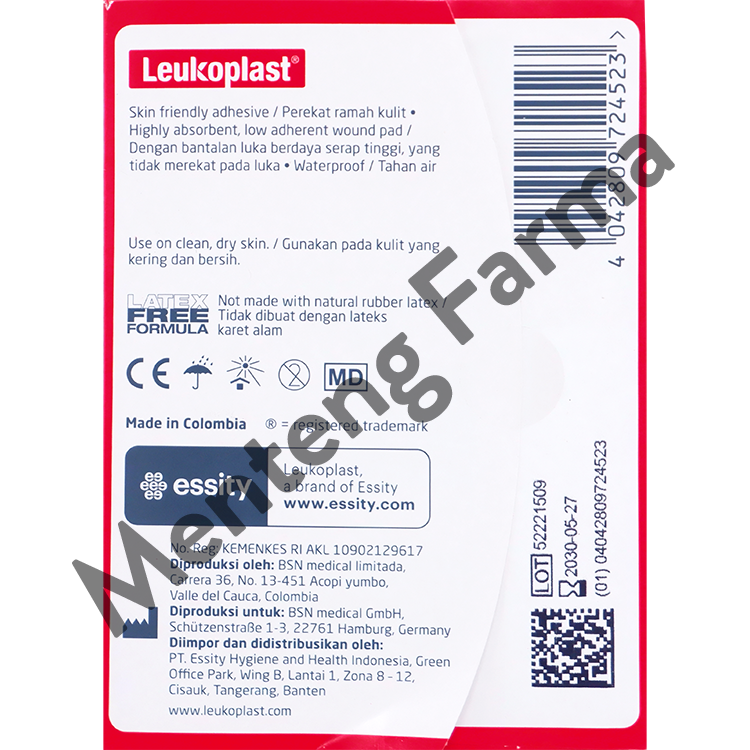 Leukoplast Barrier isi 3 - Plaster Luka Anti Bakteri