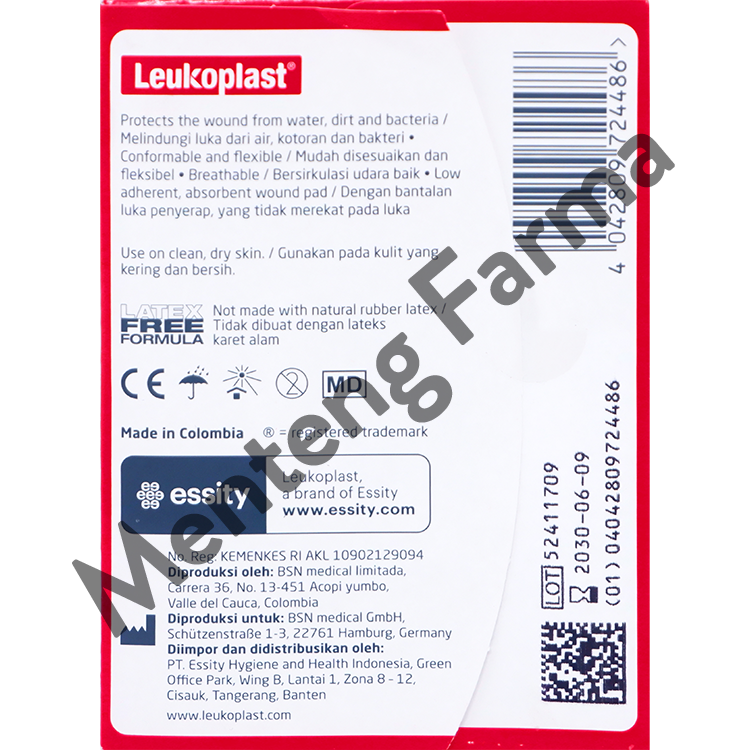 Leukoplast Aqua Pro isi 3 - Plaster Luka Lentur dan Tahan Air