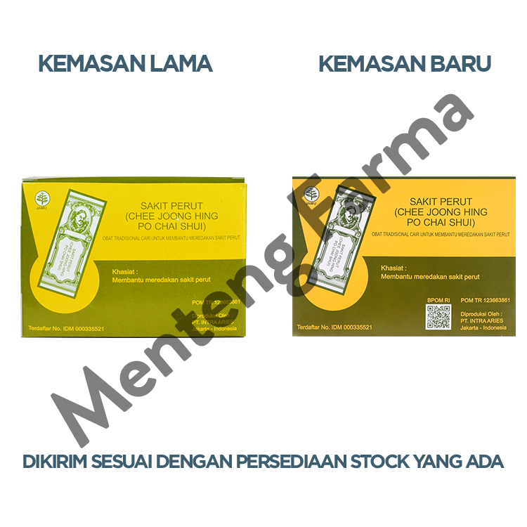 Chee Joong Hing Po Chai Shui - Obat Pereda Sakit Perut