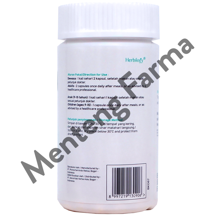 Herbilogy Vita Daily Magnesium 30 Kapsul - Suplemen Kesehatan Magnesium